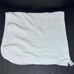 Baby Morgan Waffle Blanket White Security Thermal Weave Cotton USA Lovey Nunu